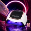 Black and white rose gold nail lamp UVLED phototherapy nail dryer Specification image